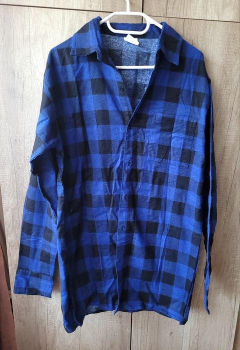 Nowa męska koszula bawełniana 100% bawełna rozmiar L