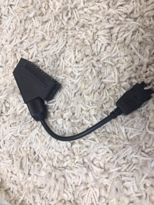 Кабель шнур Scart - Scart переходник телевизор приставка микрофон