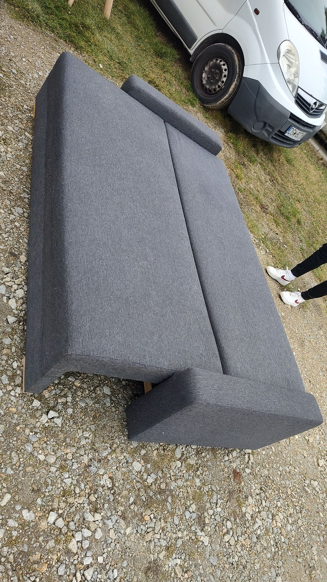 Szara Sofa B.Dobry Stan