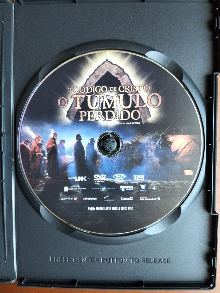 DVD O Código de Cristo O Túmulo Perdido