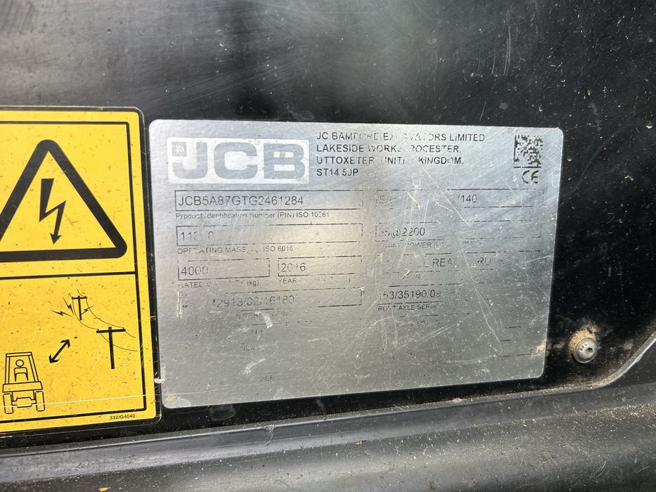 Телескопічний погрузчик JCB 540-140 Hi Viz