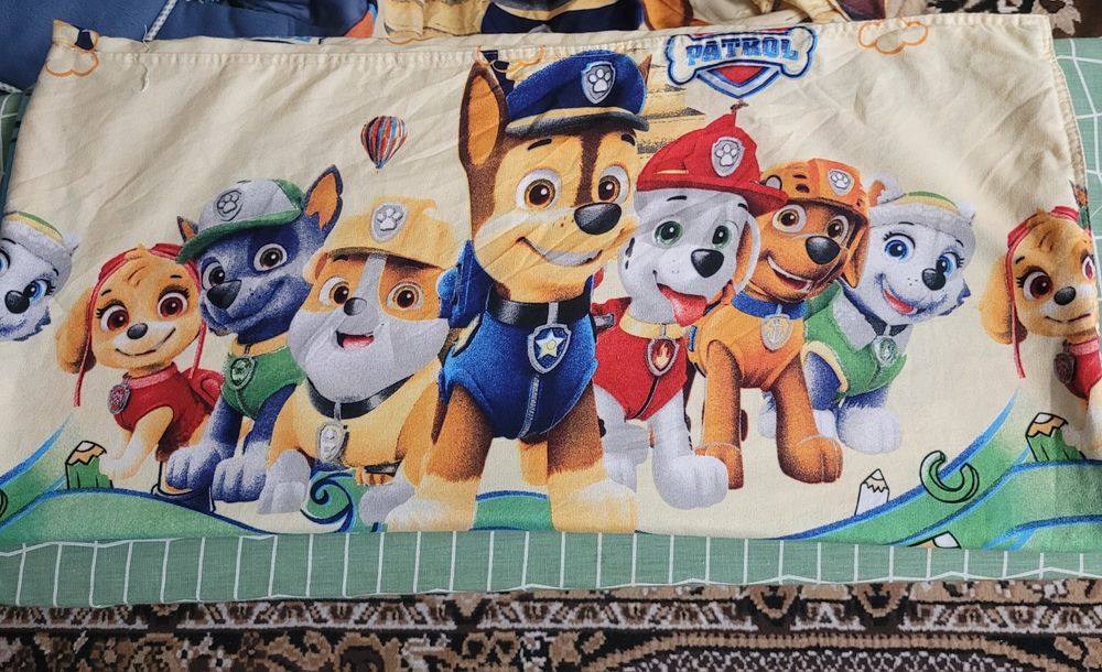 Полуторна Дитяча постіль "Щенячий патруль"