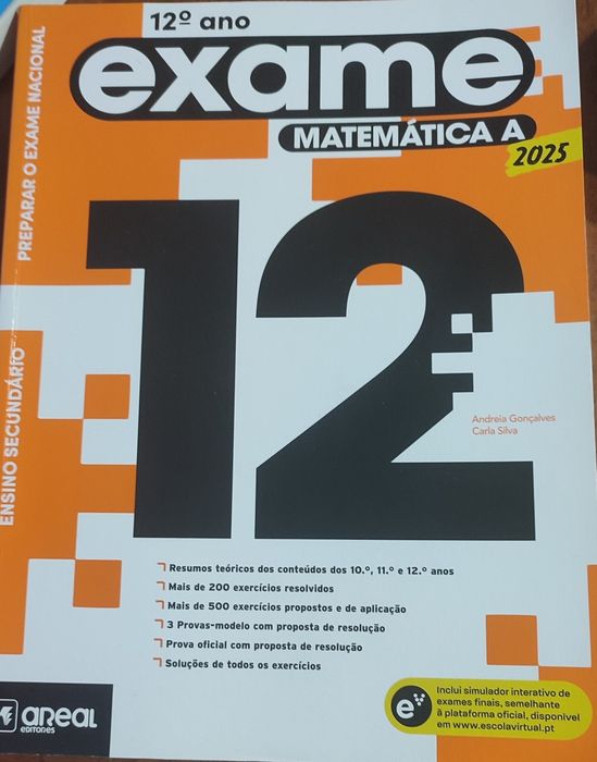 Livros exercícios 11 e 12 ano