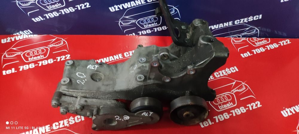 Łapa Alternatora Audi A4 B6 2.0 B ALT Manual 2000 Blask Gołdap