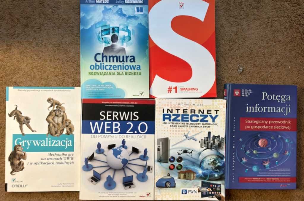 Książki IT, internet rzeczy, chmura, strony WWW, UX, Web 2.0