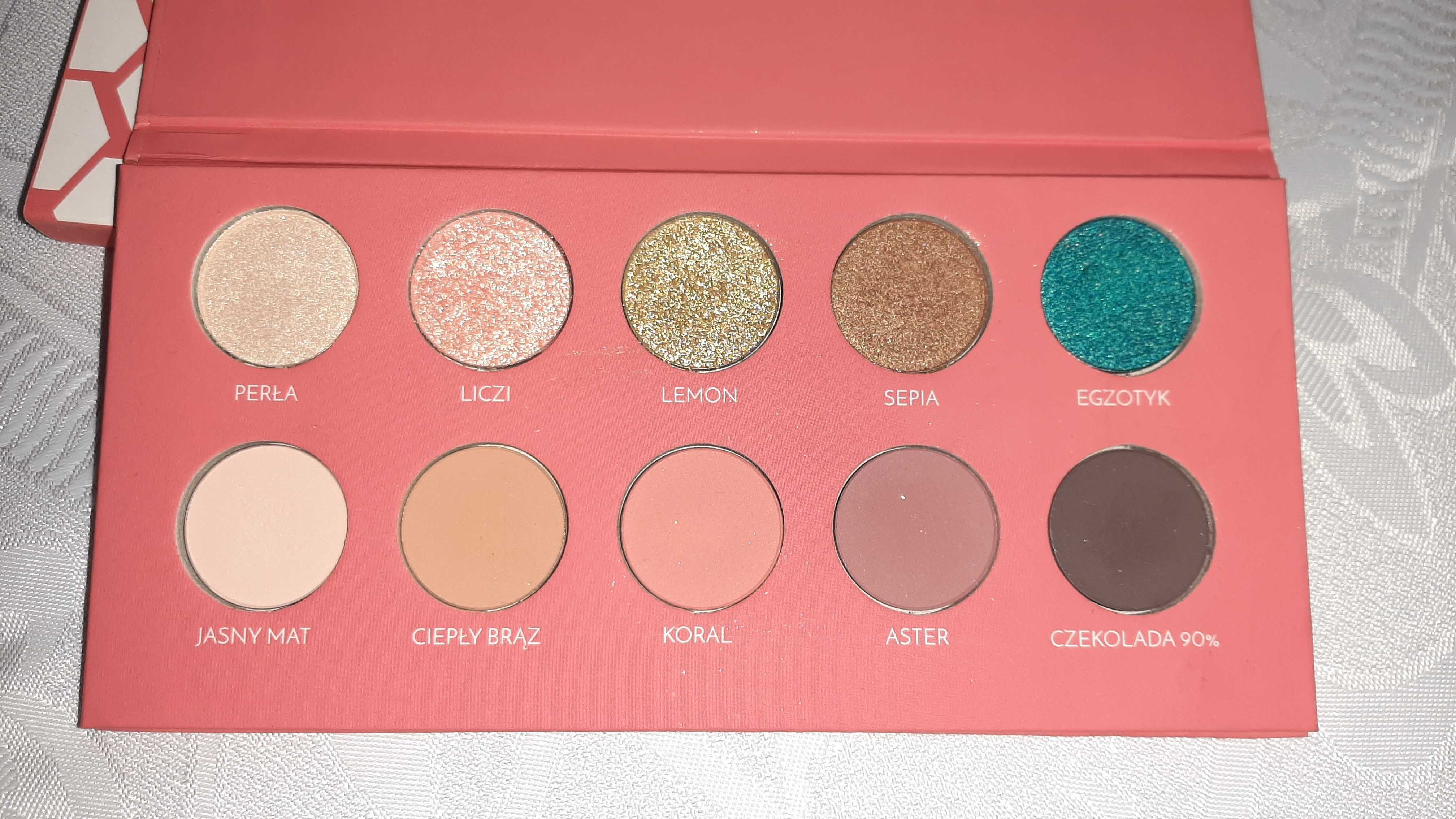 Paleta cieni Glamshop Koral nude