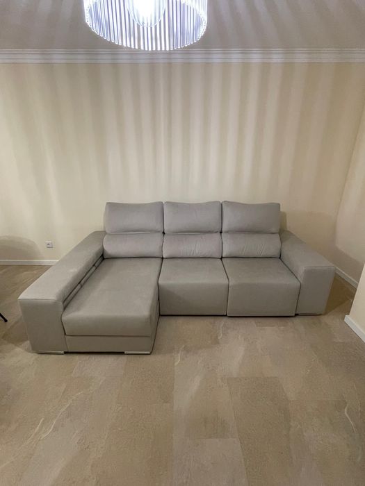 Sofa Chaise Longue - Bege