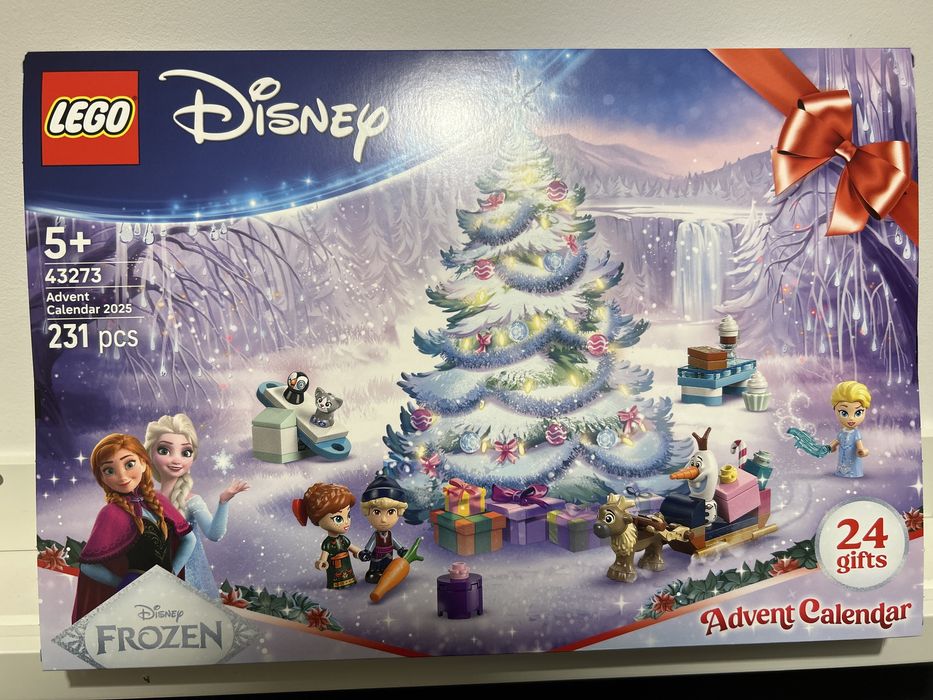 LEGO 43273 Disney Princess Kalendarz adwentowy na 2025 rok