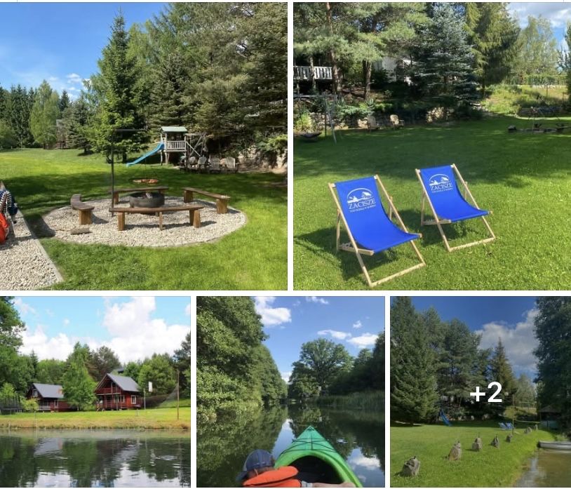 Domek nad rzeką, domek Borsk,jezioro, pokoje, Kaszuby, kajaki