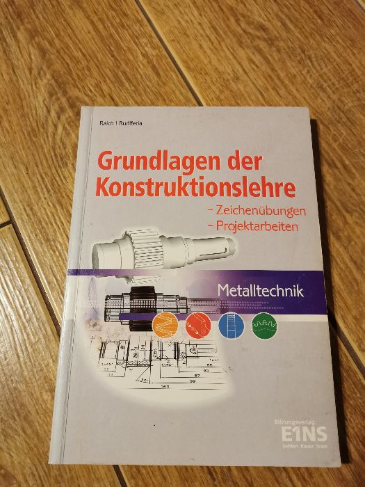 Książka Grundlagen der Konstruktionslehre metalltechnik