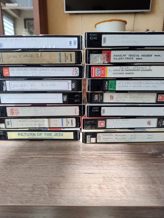 Kasety wideo VHS