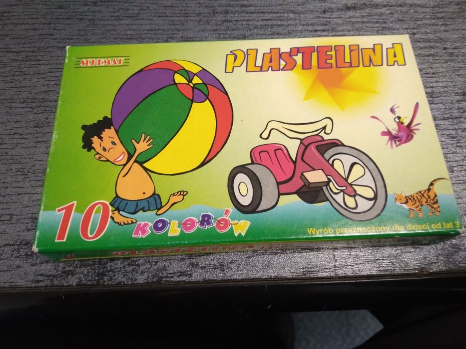 Stara plastelina szkolna Schemat