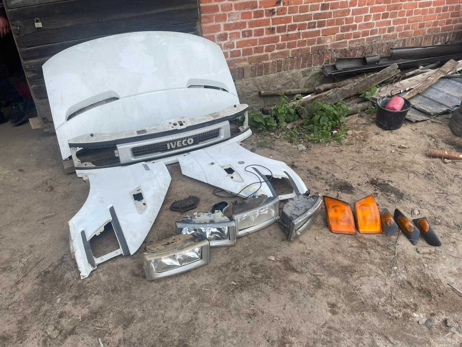 Przód iveco daily III 3 maska błotniki pas lampy chłodnice