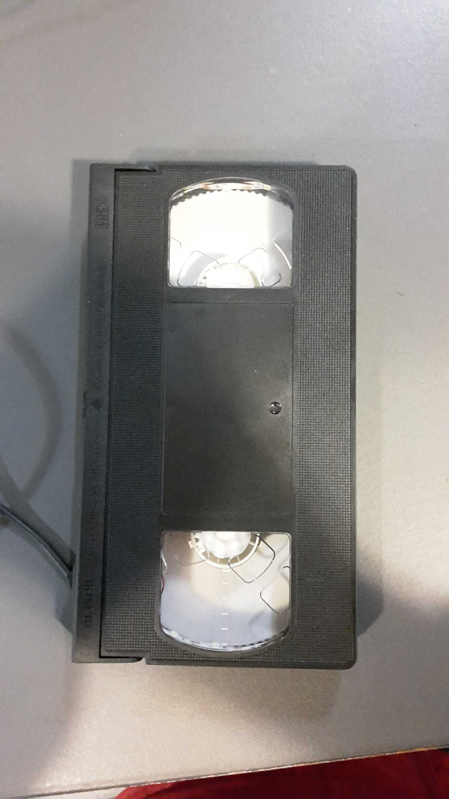 cassete vhs iluminária