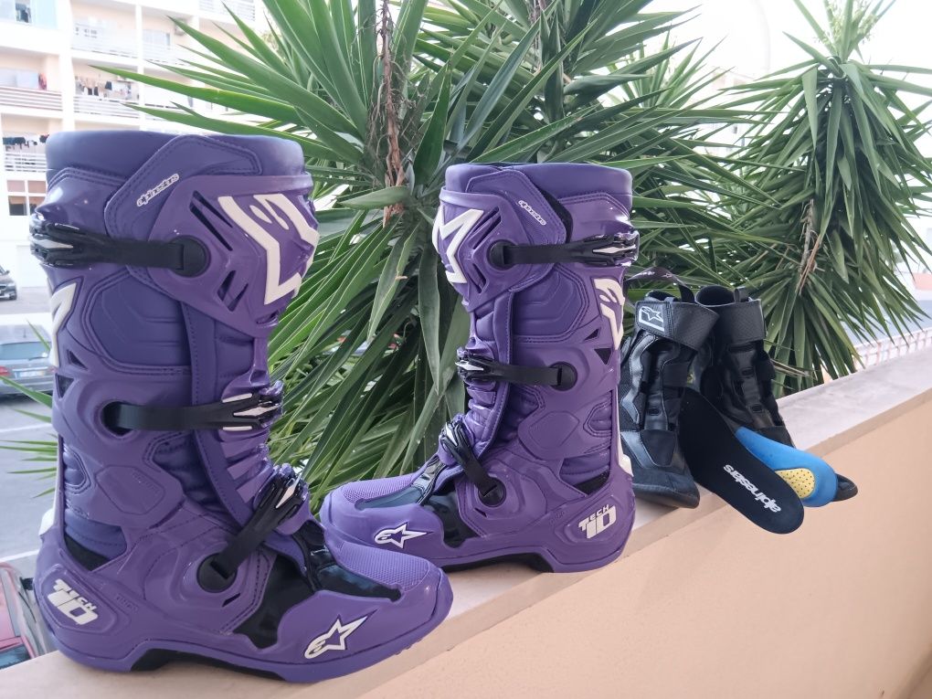 Alpinestars Tech 10 purple roxas n° 44.5