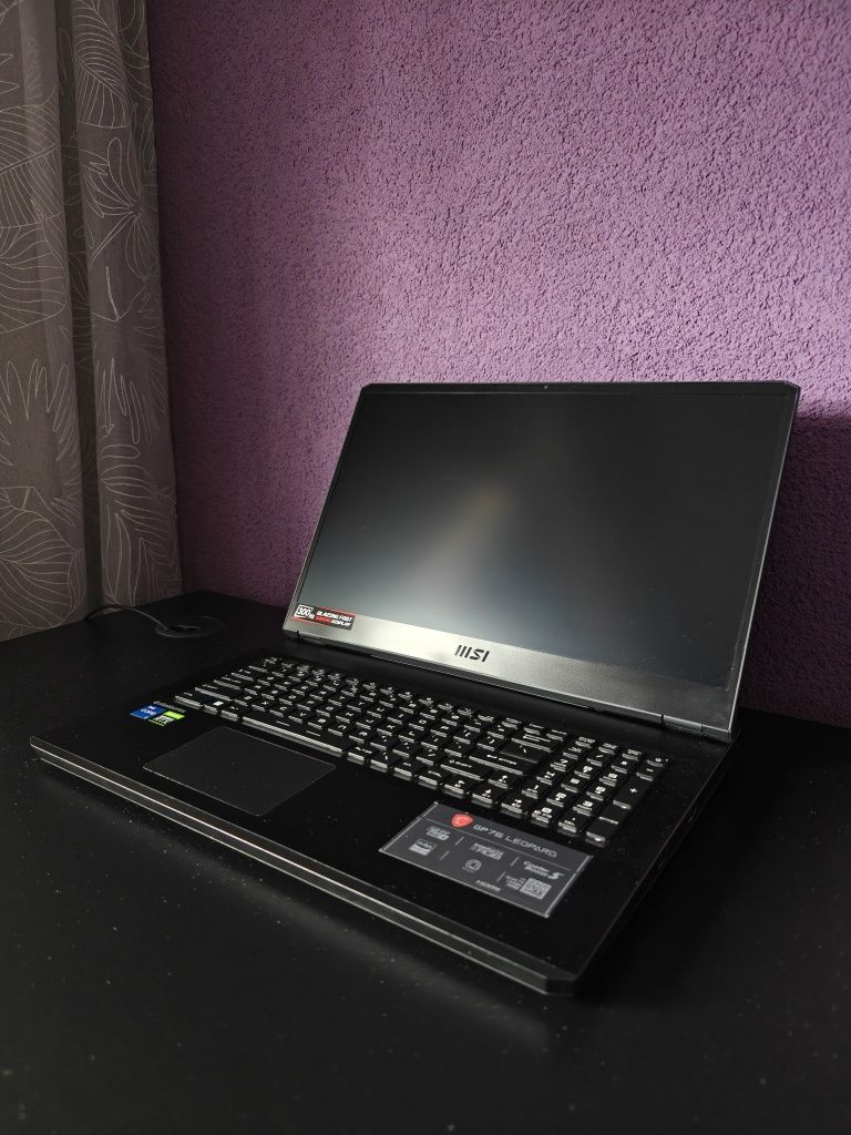 Laptop MSI GP76 Leopard RTX3080|32GB RAM|3TB