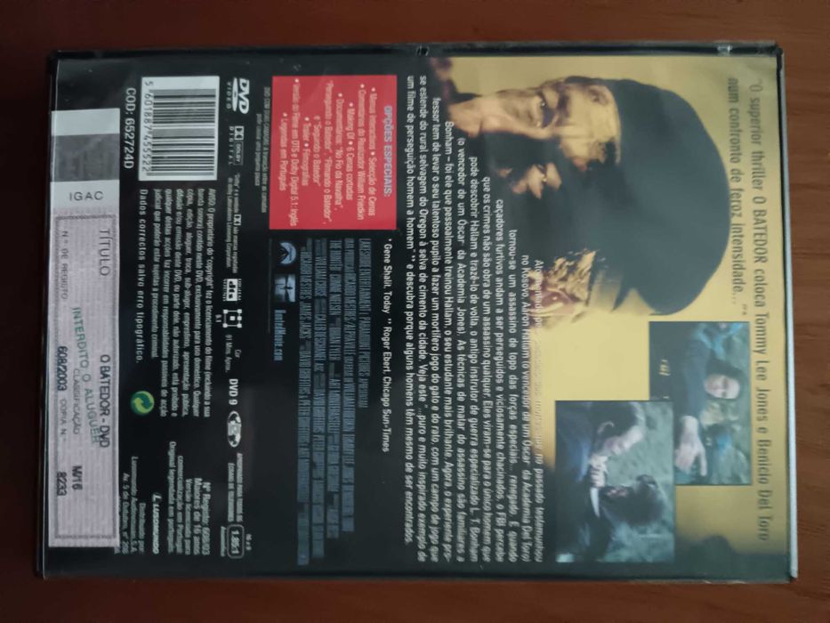filme dvd original - o batedor
