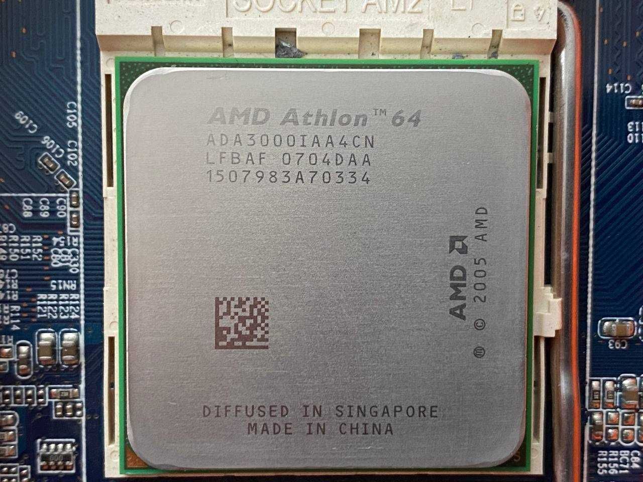 Комплект Gigabyte GA-M55S-S3 Athlon 64 3000+ 4GB DDR2