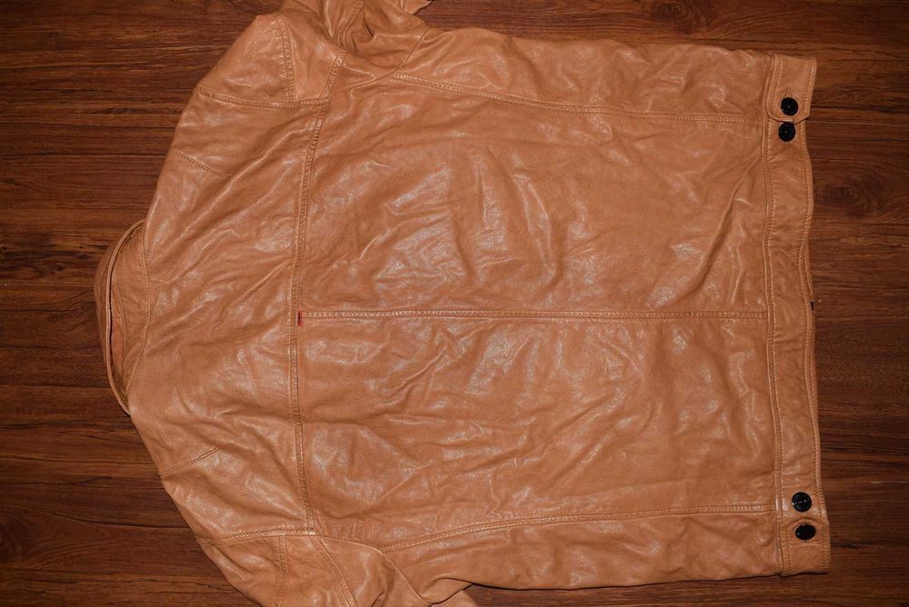 Strellson Leather Jacket ( Мужская Премиальная Кожаная Куртка Стрелсон