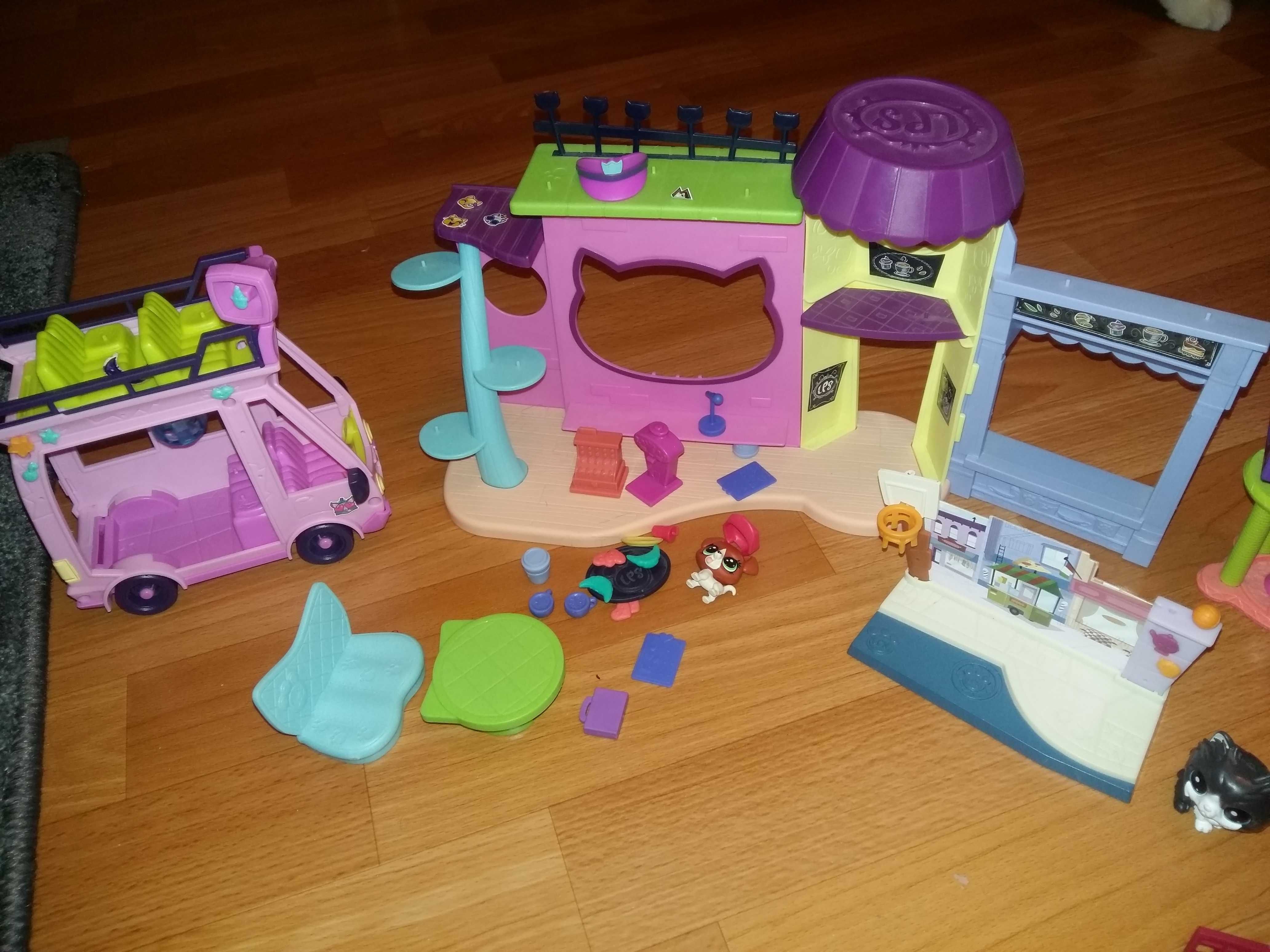 LPS hasbro 2 zestawy I auto