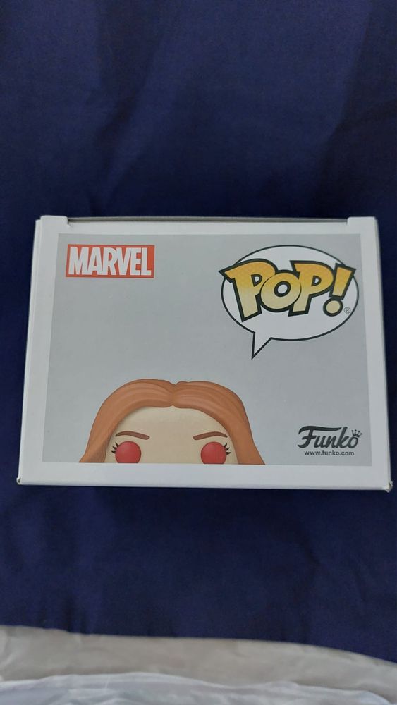 Funko POP! WANDA MAXIMOFF #855 Glow GITD, Pop in a Box Excl.