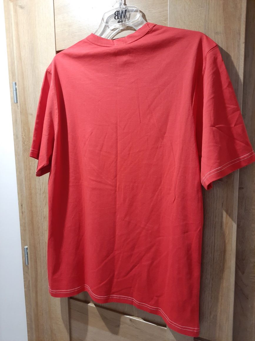 Koszulka bawełniana czerwona