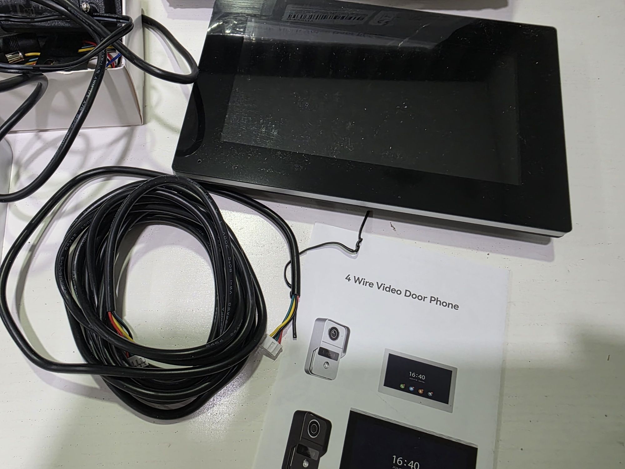 Videoporteiro 7" 1080p Touch WiFi TUYA