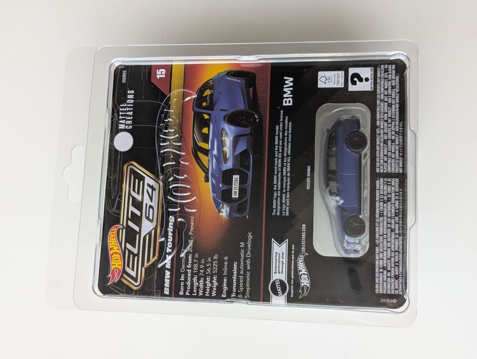 M3 G81 BMW Touring Elite64 Hot Wheels Хот Вілс Бмв еліт універсал