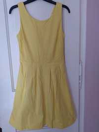 Sukienka w kolorze żółtym r S