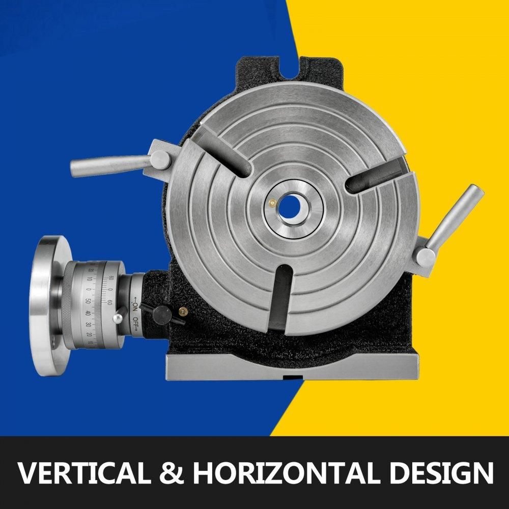 Mesa rotativa multifuncional de 200mm fresadora torno