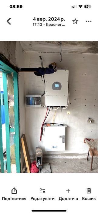 Встановлення сонячних панелей