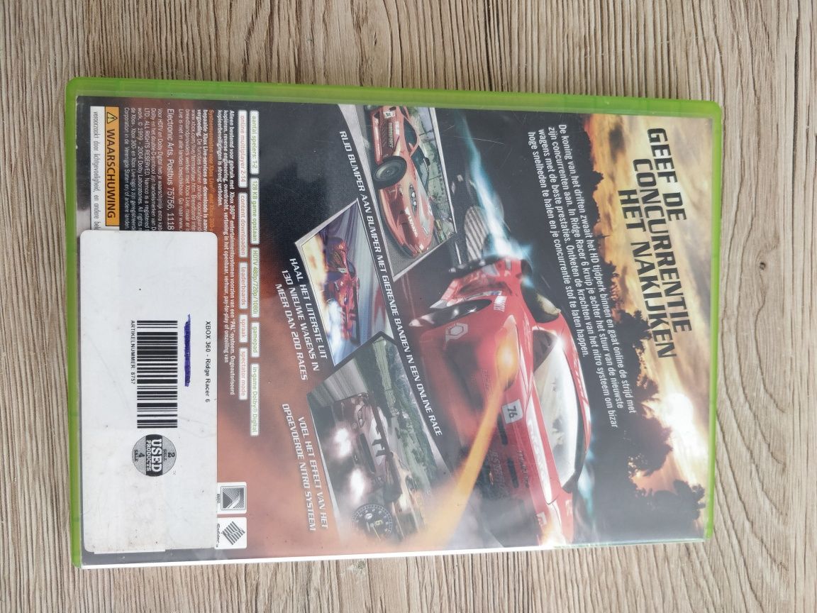 Gra Xbox 360 / Ridge Racer 6  UNIKAT