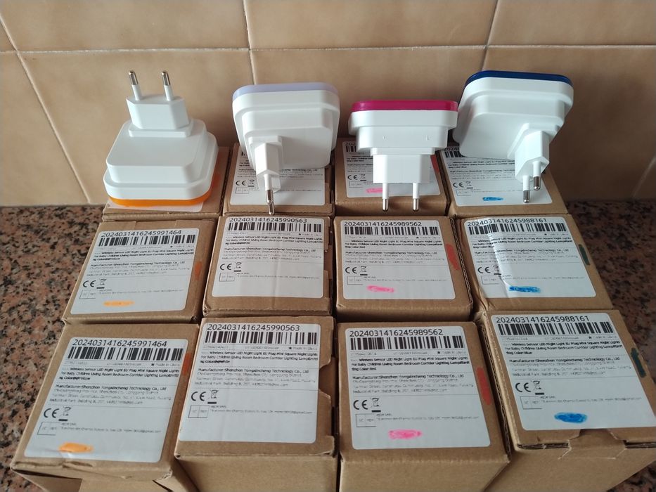 Lâmpada luz led de presença noturnas bebé casa quarto apartamento vive