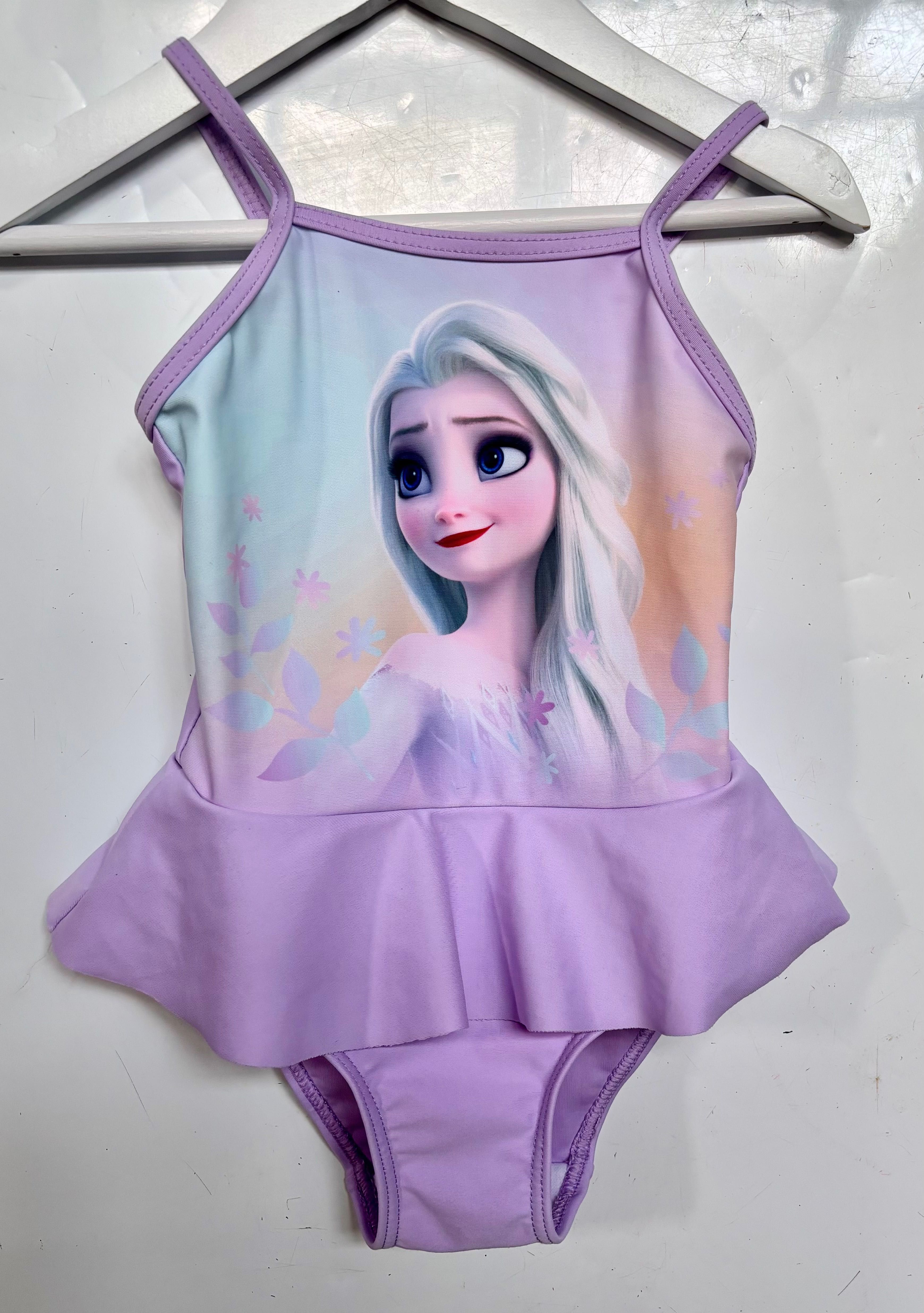 Elza, Elsa, Frozen, Kraina Lodu kostium kąpielowy 92, 98, 104