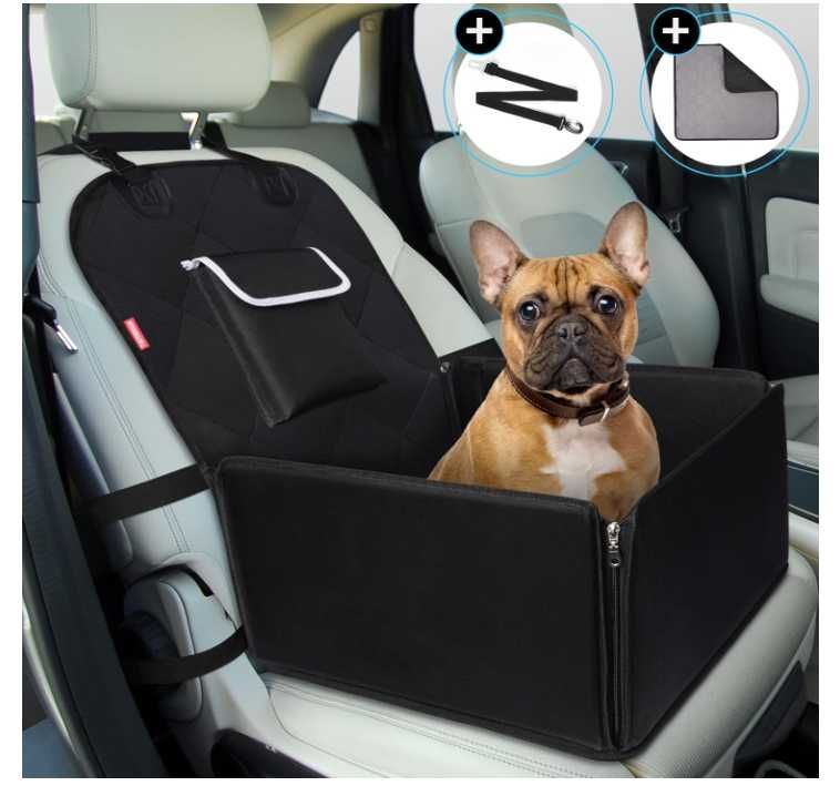 TAMOWA Wyjątkowo stabilny fotelik samochodowy dla psa