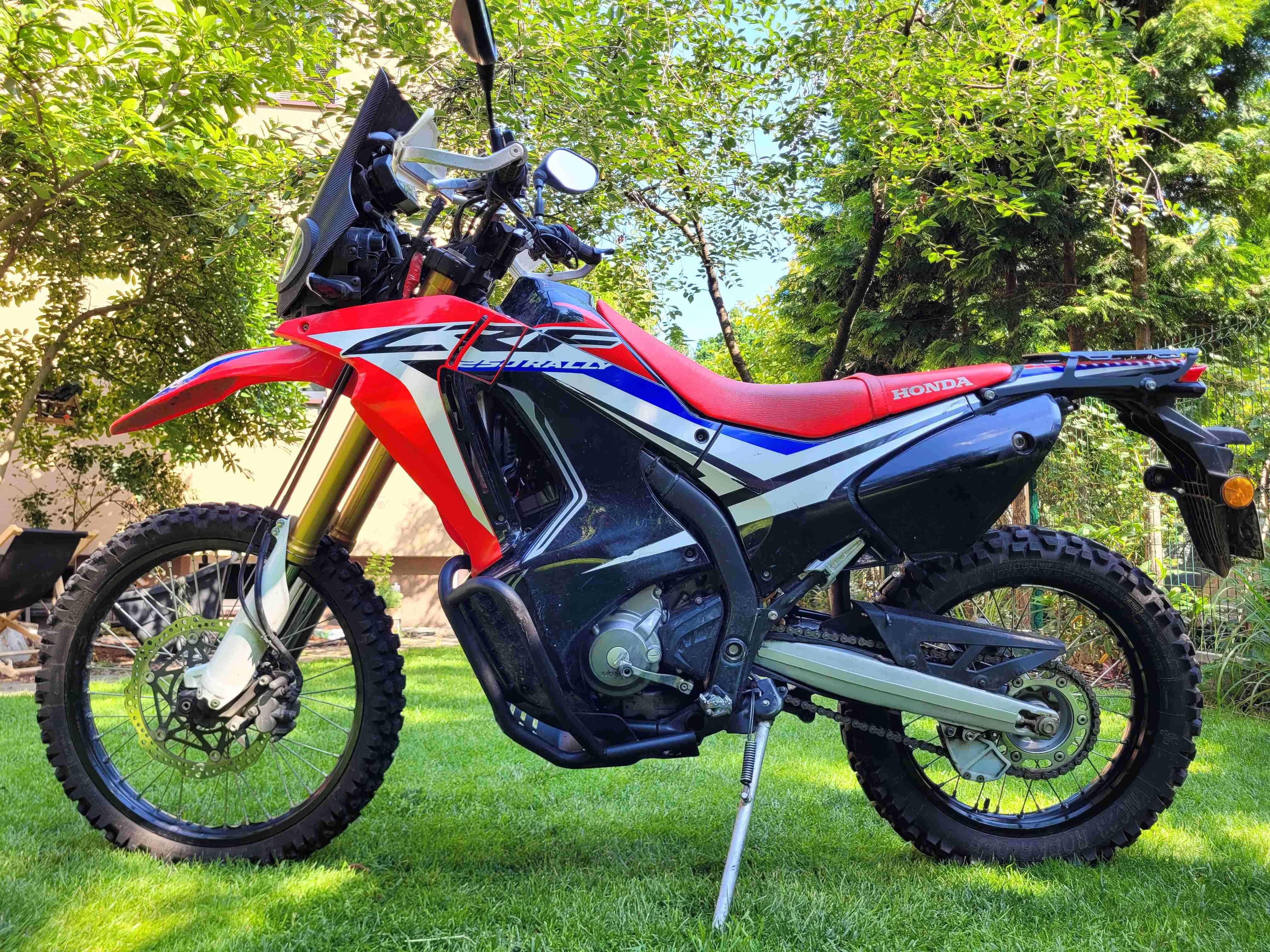 Honda CRF 250l Rally 2017 wyposażona, pełna Yoshimura z EJK, W-wa