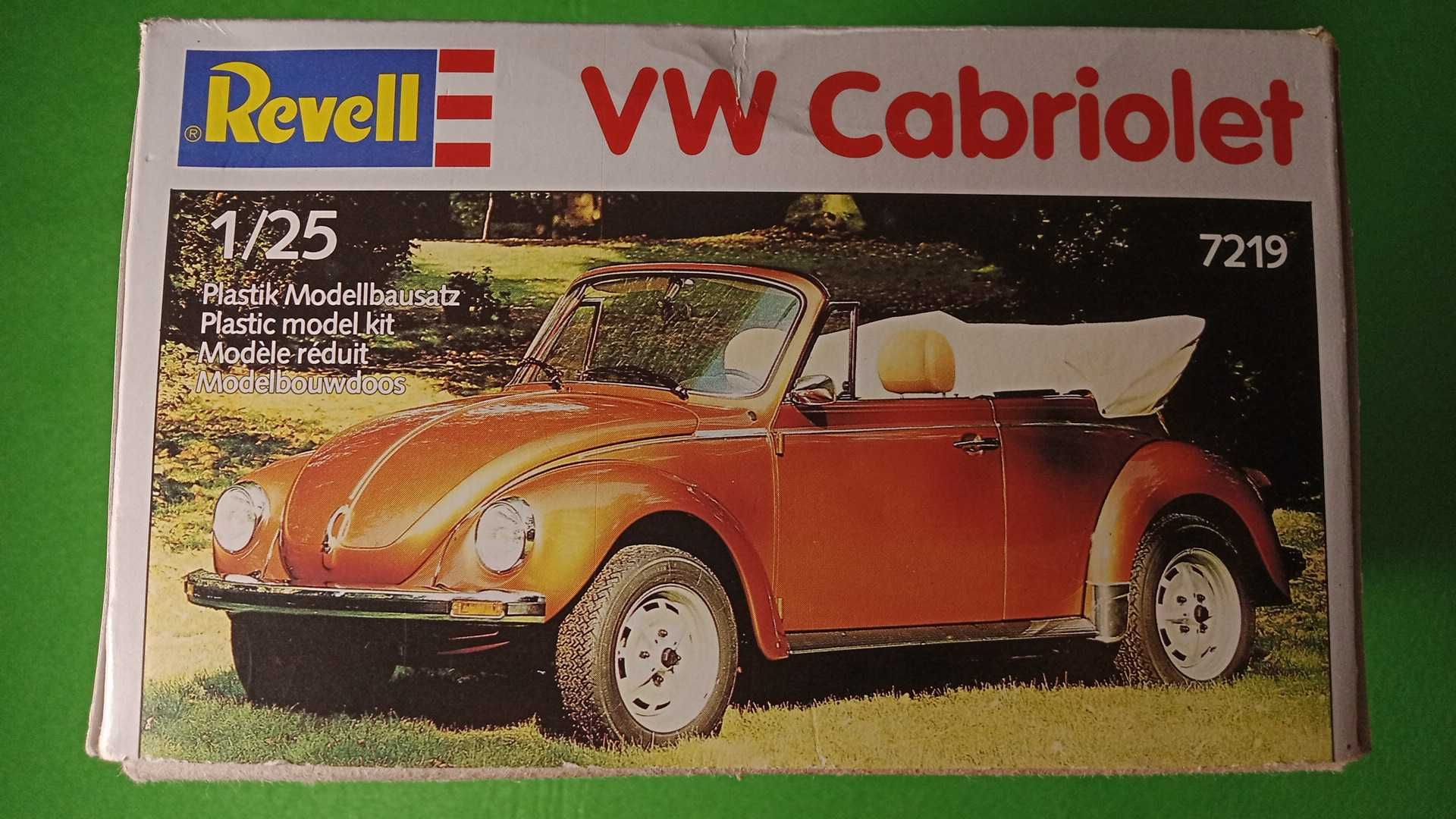 Збірна модель VW Cabriolet 1/25 Revell