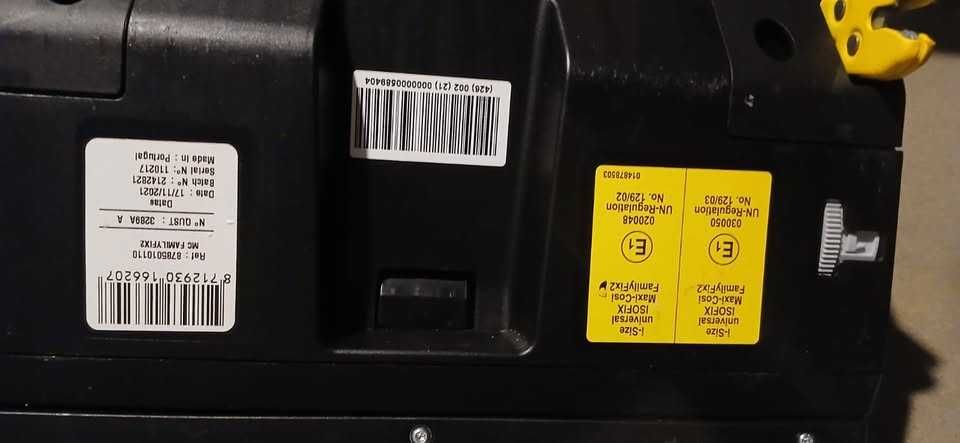 Maxi Cosi fotelik i baza isofix