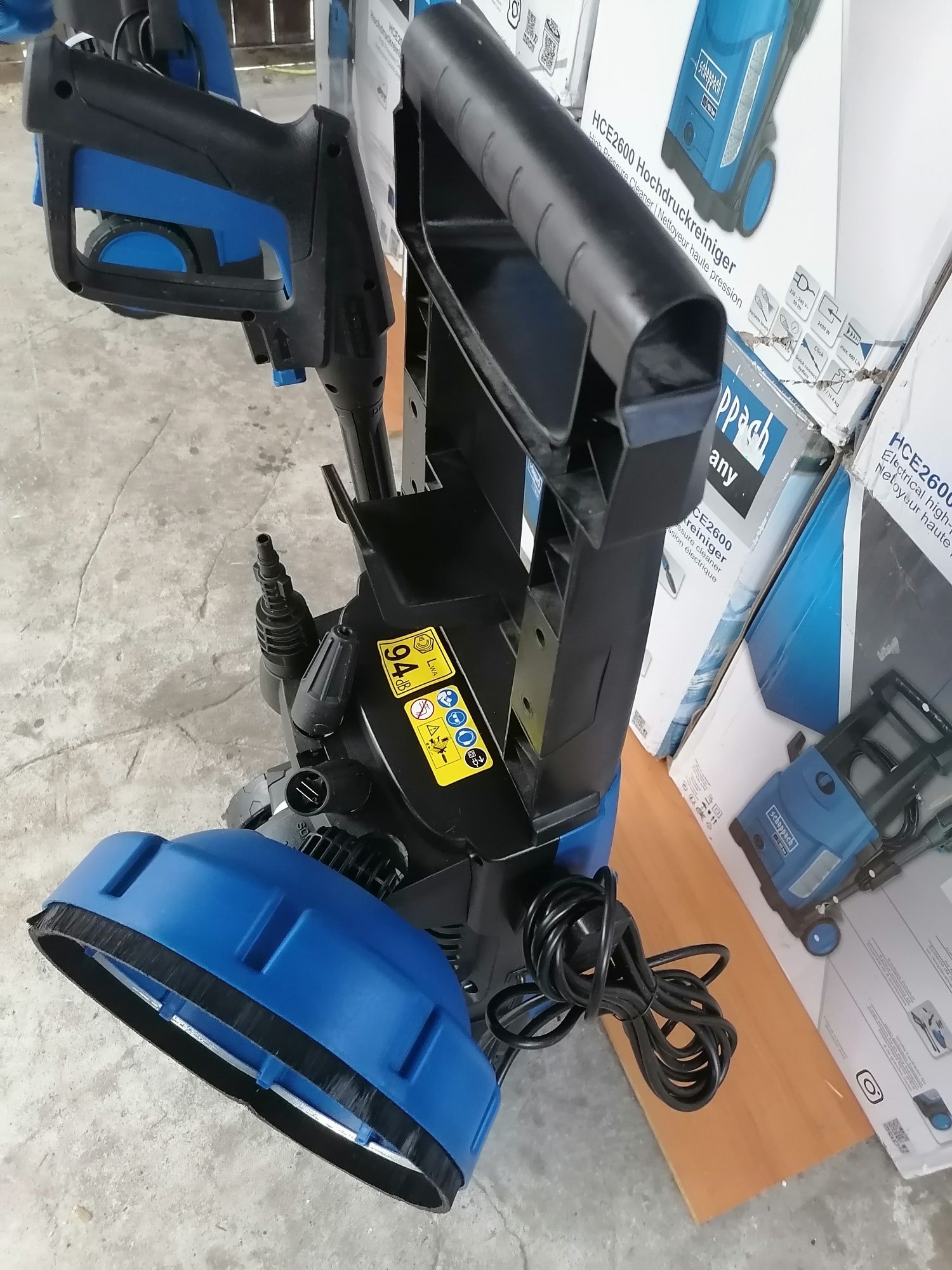 Myjka ciśnieniowa nowa z Niemiec Scheppach HCE 2600 Moc 180bar  mocna