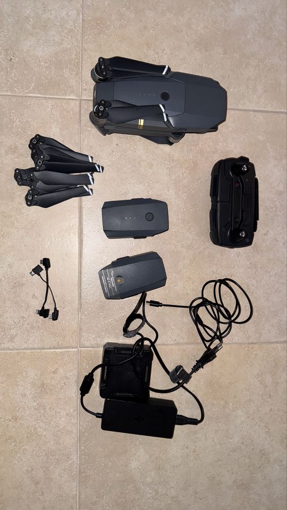 Drone Dji mavic pro com 3 baterias