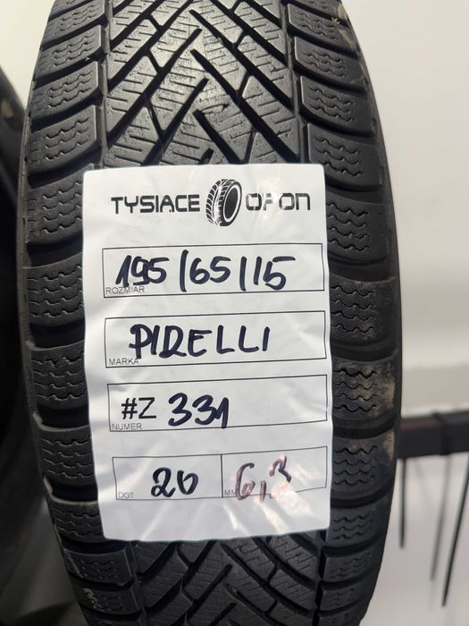 Opony Zimowe 195/65/15 Pirelli WinterCinturato #Z331