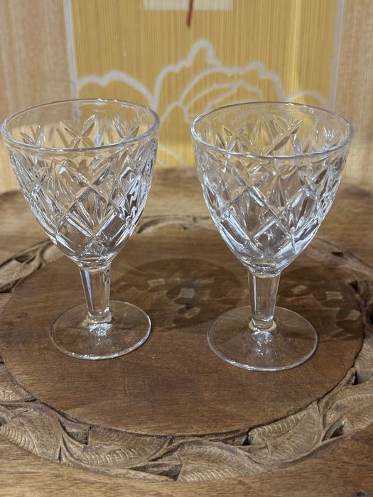 Кришталь. Чарки. Рюмки. 6шт. Вінтаж