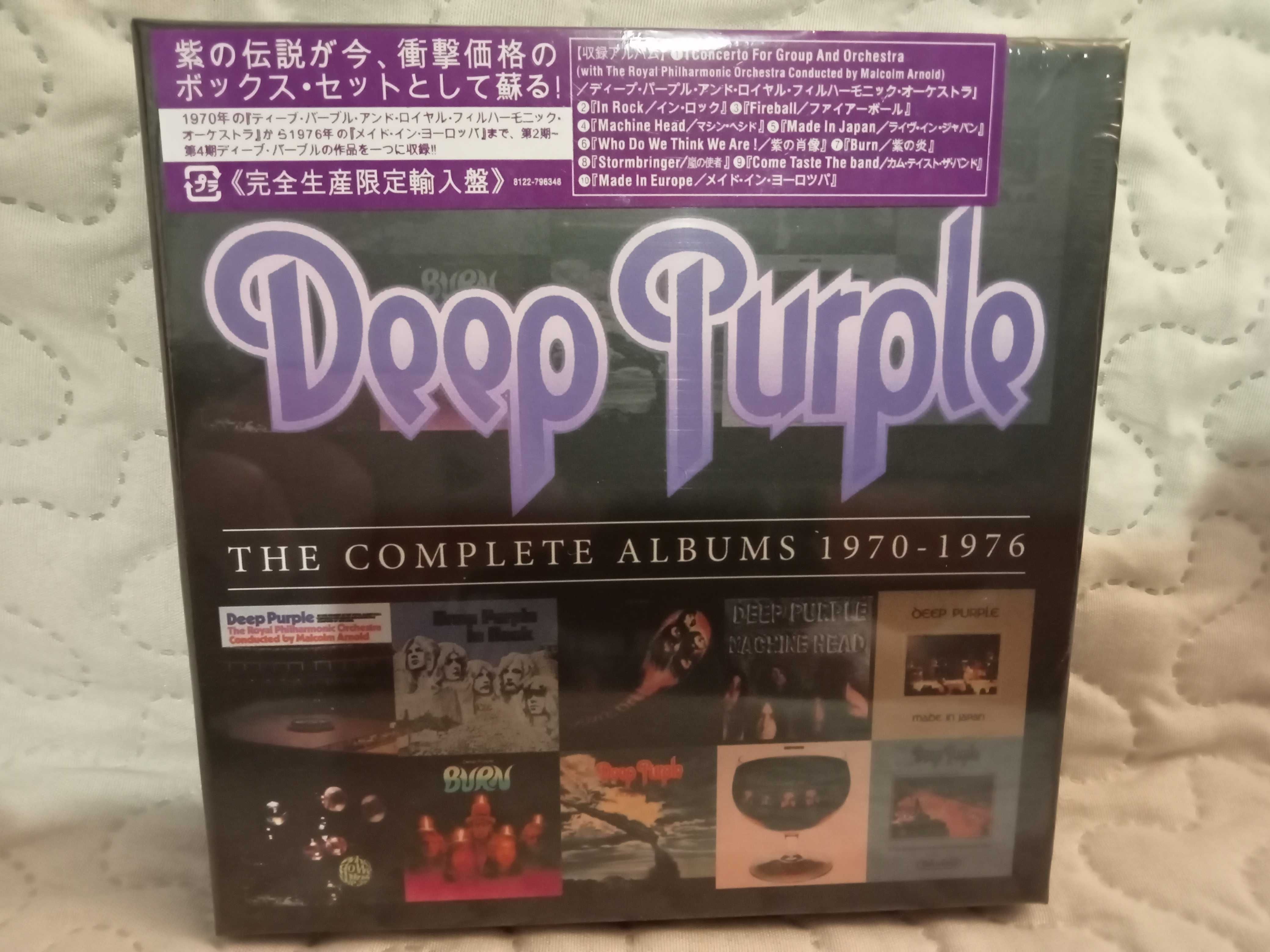 Deep Purple the complete albums  1970-76 , 10 x cd box