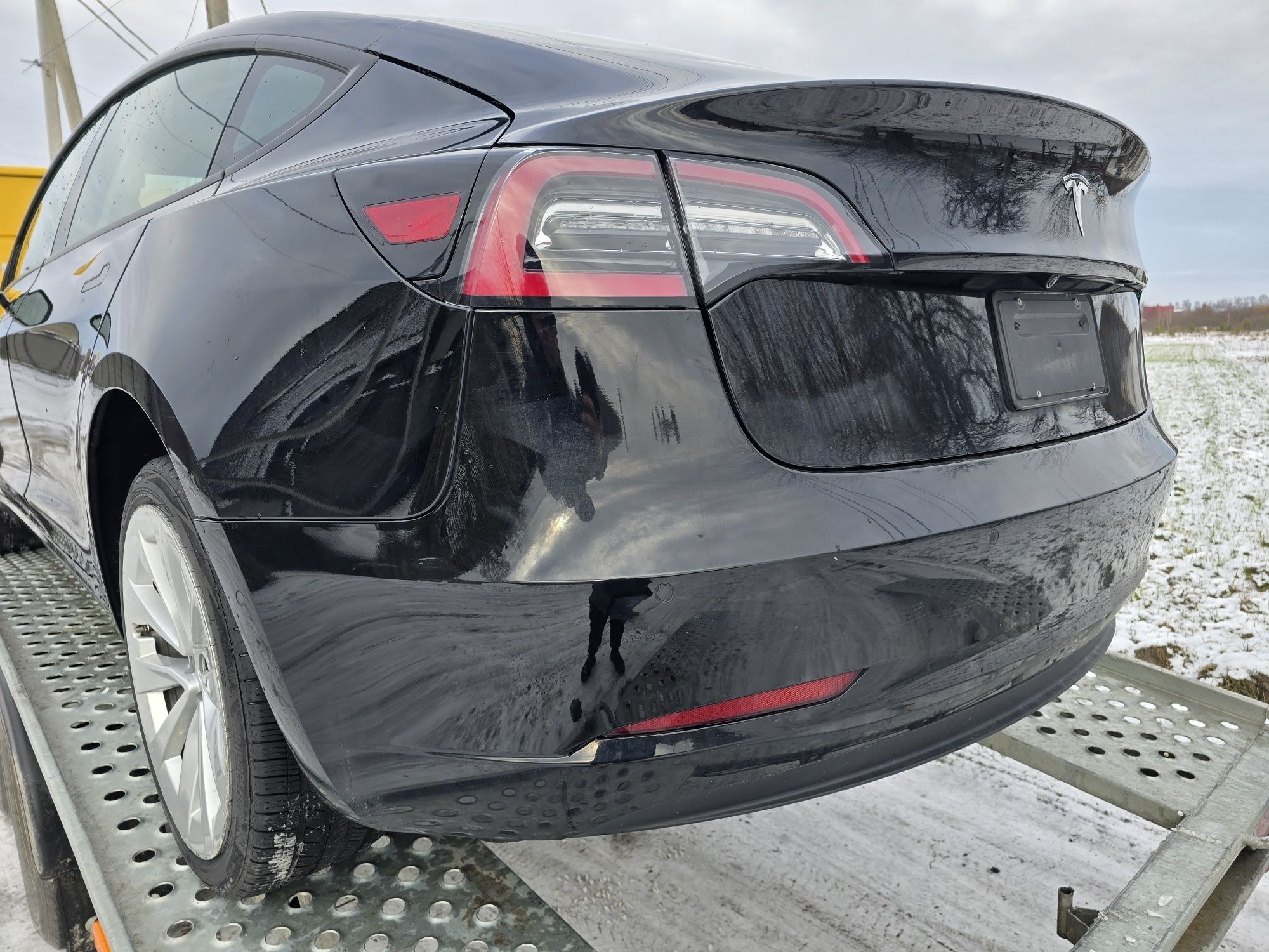 Ляда Кришки Багажника PBSB Tesla Model 3 Рестайлінг 2021 2022 2023
