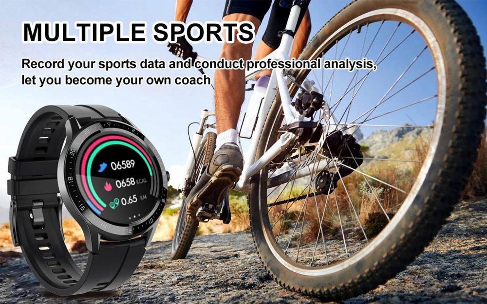 Smart Watch / Smart Zegarek / IP67/ Black ( Gen 2 )