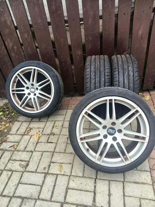 Alufelgi 18" 5x112 z oponami letnimi 225/40 audi vw