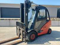 Wózek widłowy Linde H30T-02 KABINA długie widły