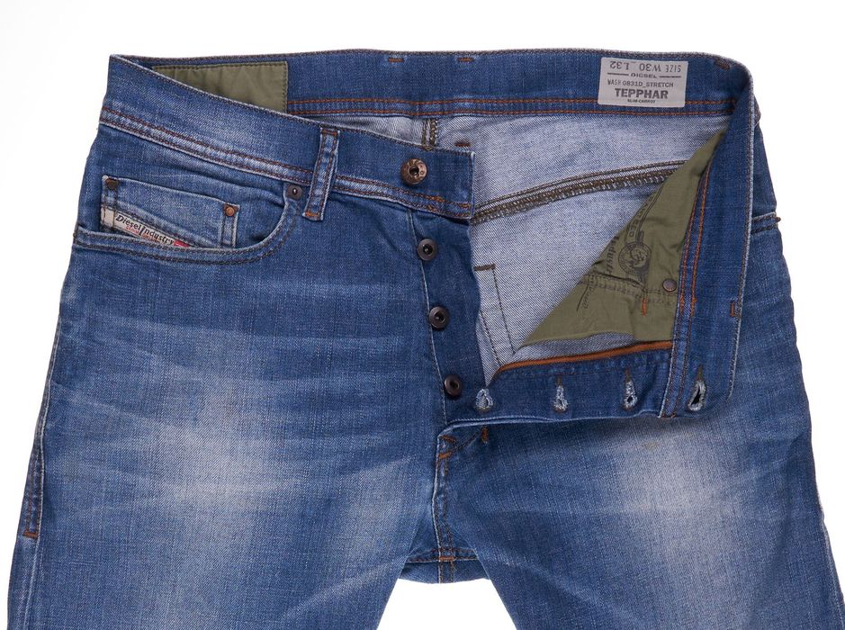 Spodnie Diesel Tepphar 0831D Stretch Slim Carrot W30 L32 Sleenker 831D