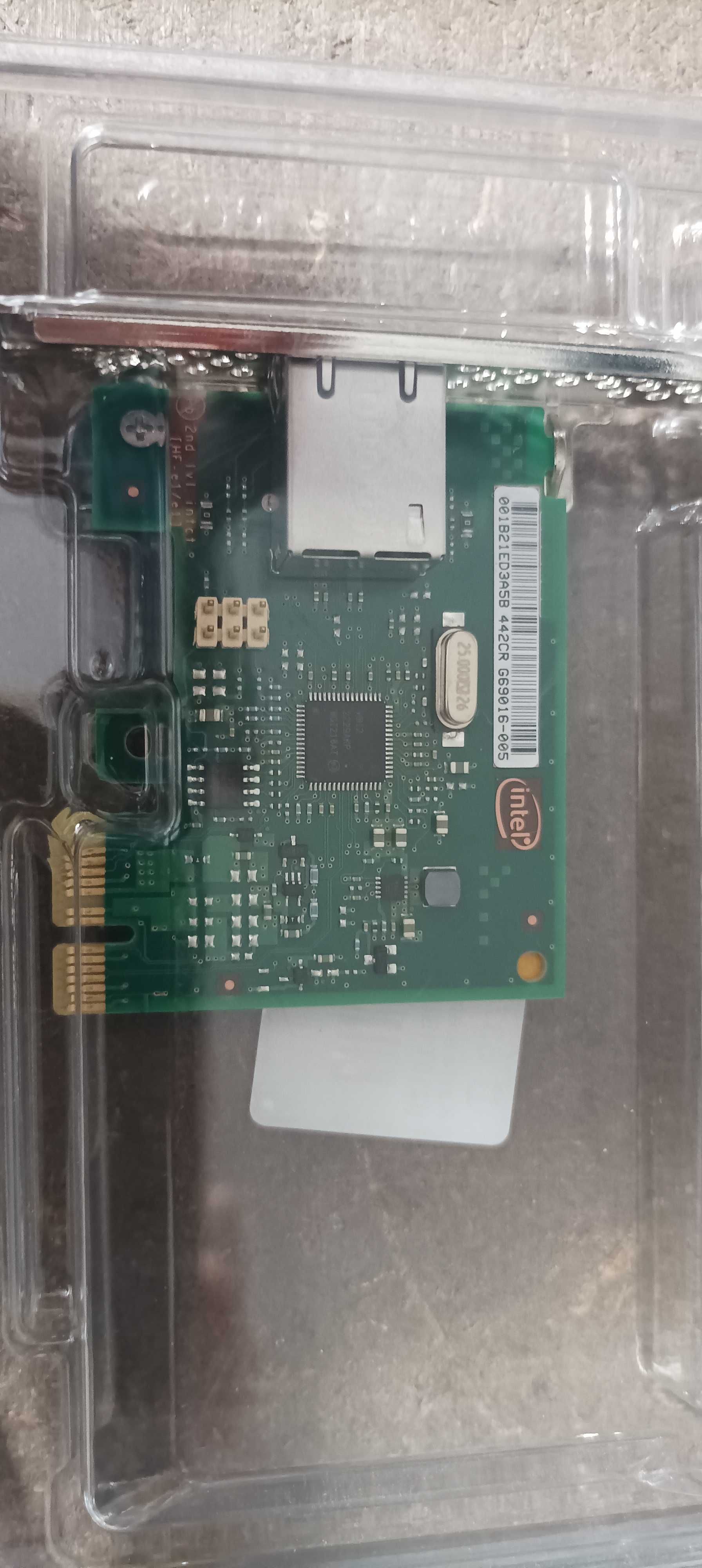 Karty sieciowe Intel I210-T1 (cena za sztukę, 2 sztuki na sprzedaż)