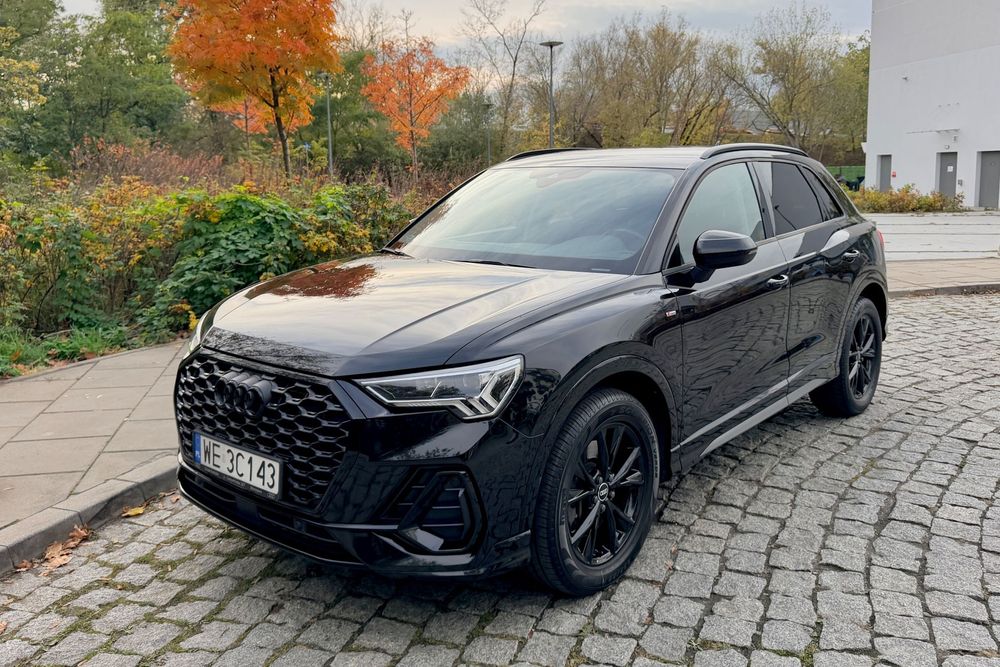 Audi Q3 Faktura VAT 23% Salon POLSKA, Quattro 200KM, Sline, CarPlay, Kamera